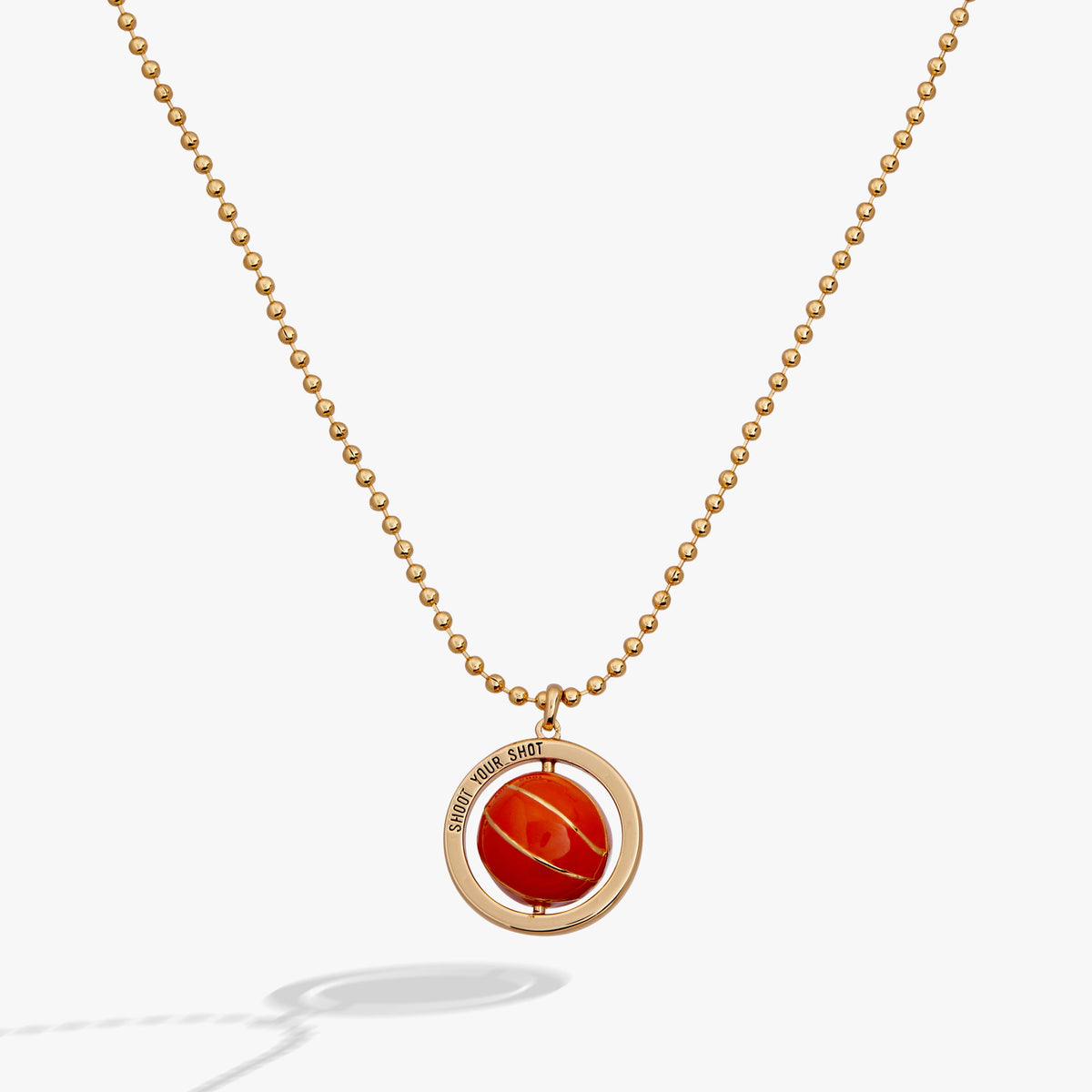 Basketball Spinner Pendant - Aaria Tees