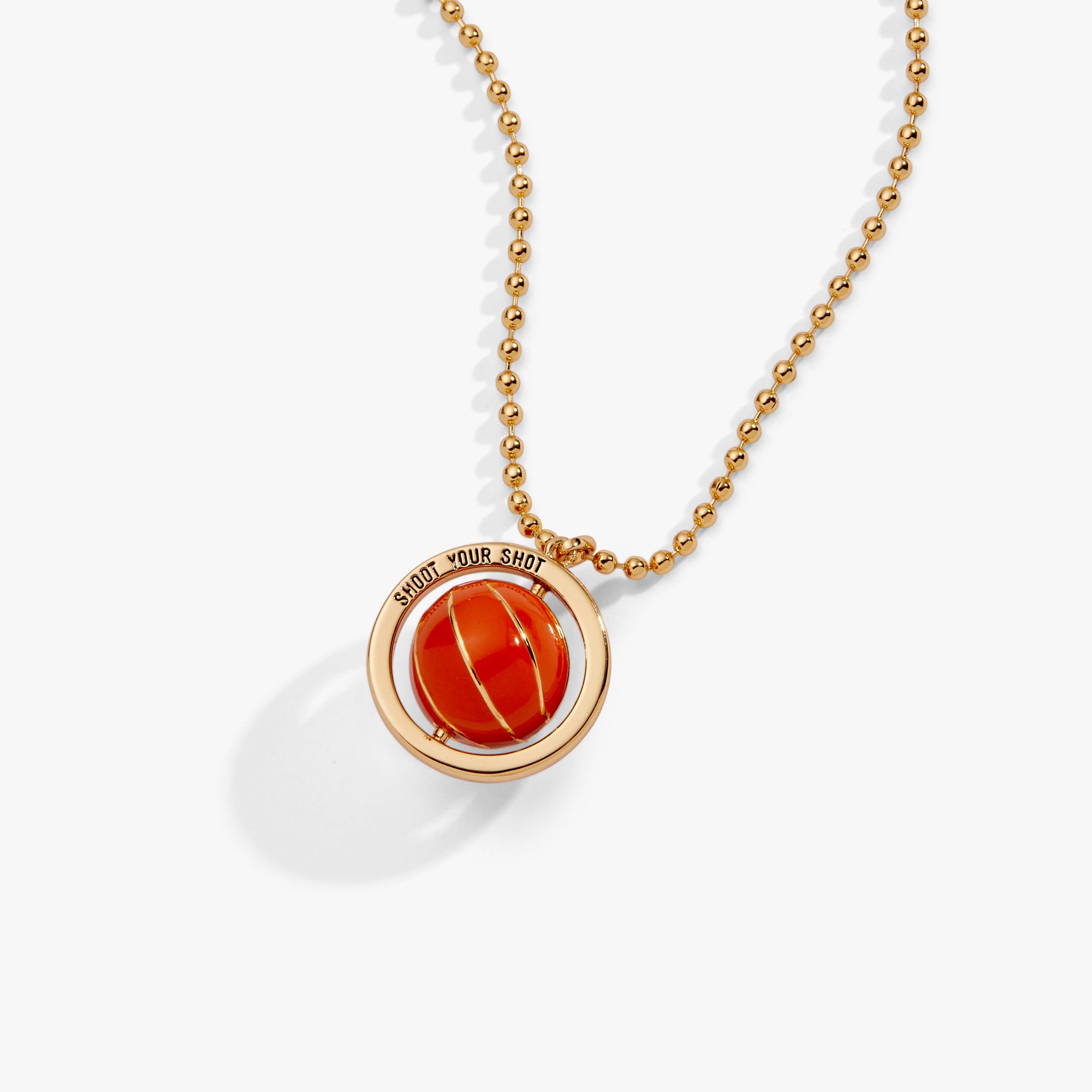 Basketball Spinner Pendant - Aaria Tees Aaria Tees
