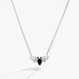 Crystal Bat Pendant - Aaria Tees Aaria Tees