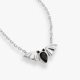 Crystal Bat Pendant - Aaria Tees Aaria Tees