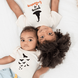 graphic bodysuit | bats - Aaria Tees Aaria Tees