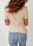 Khaki Western Poker Cards Graphic T Shirt - Aaria Tees Aaria Tees