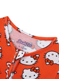 PoshTOT Sanrio Hello Kitty Red Bamboo Baby Convertible Zippy Romper - Aaria Tees Aaria Tees