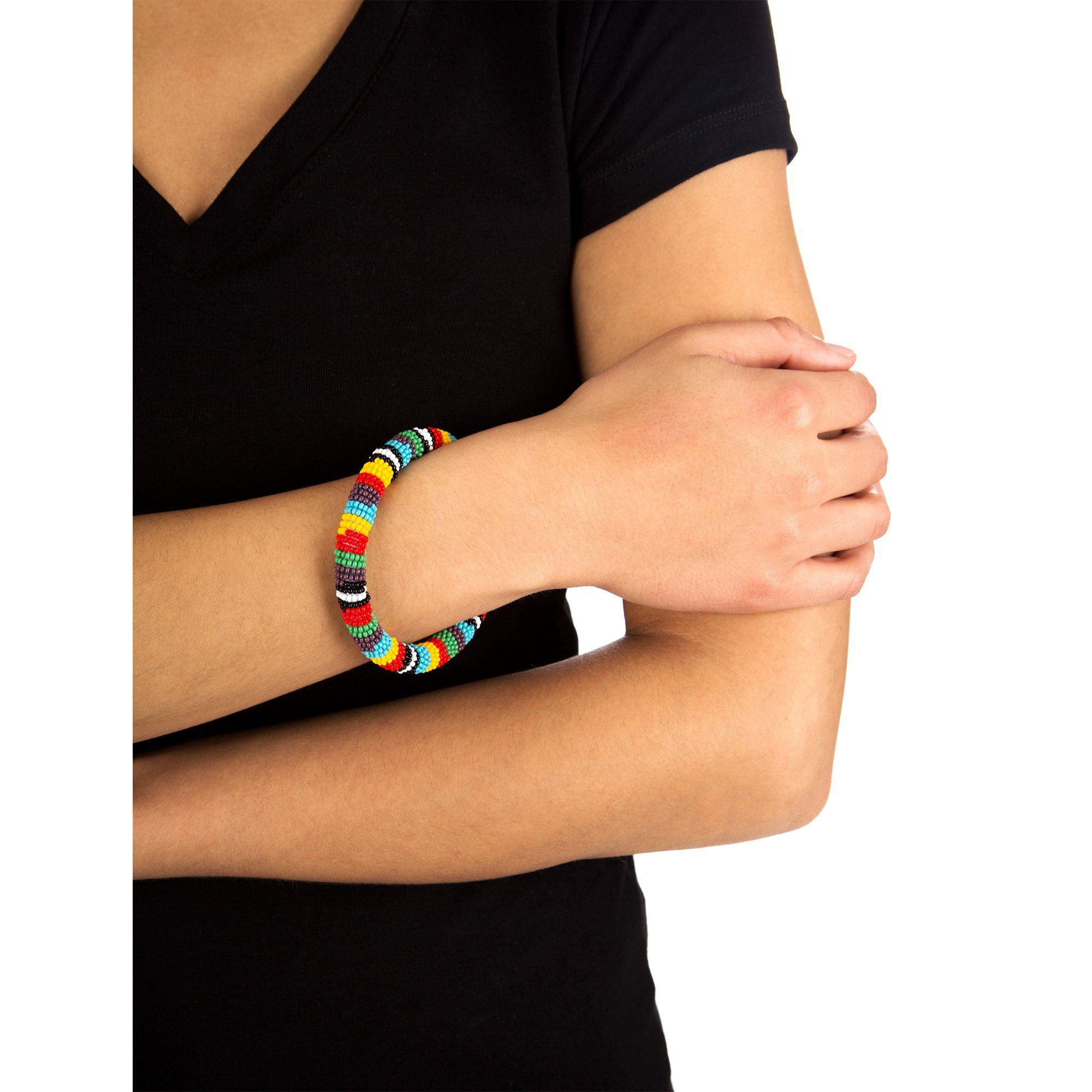 Be Bold Striped Bangle - Aaria Tees Aaria Tees