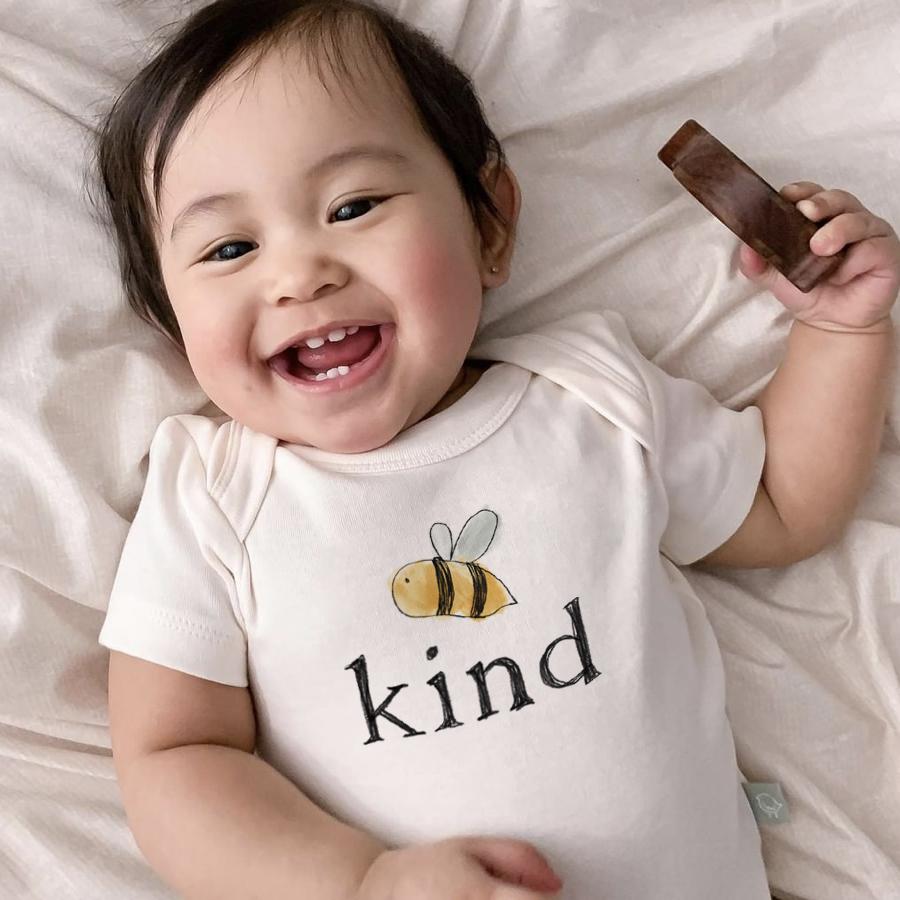 graphic bodysuit | bumble bee kind - Aaria Tees Aaria Tees