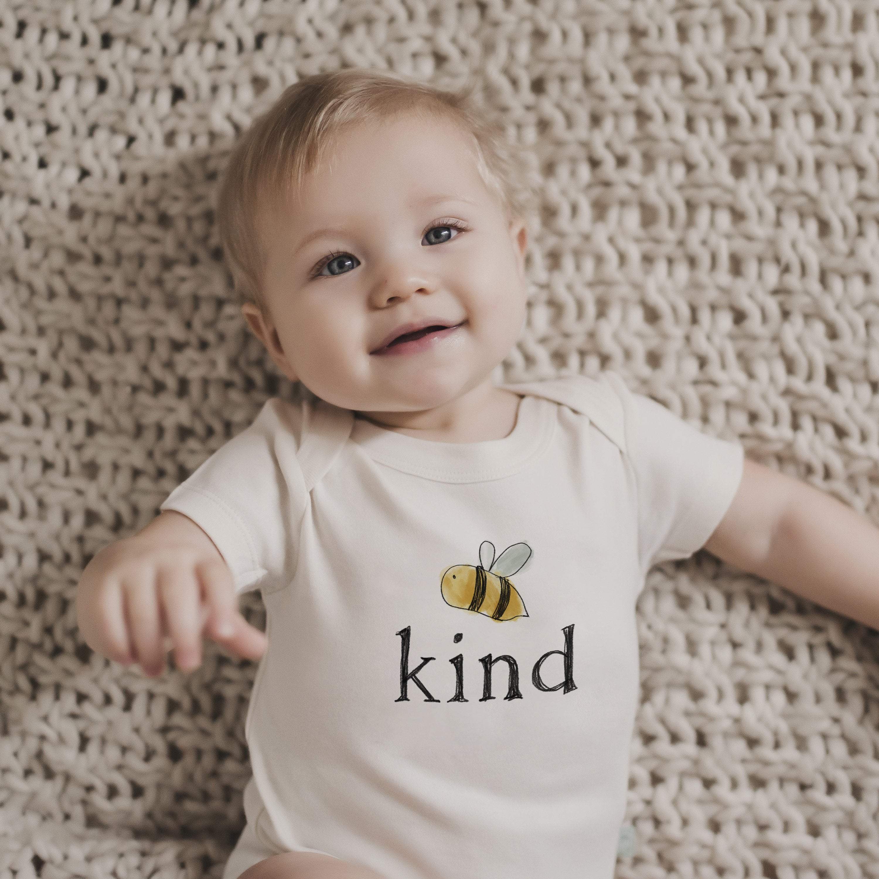 graphic bodysuit | bumble bee kind - Aaria Tees Aaria Tees