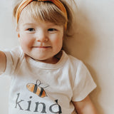 graphic tee | bumble bee kind - Aaria Tees Aaria Tees