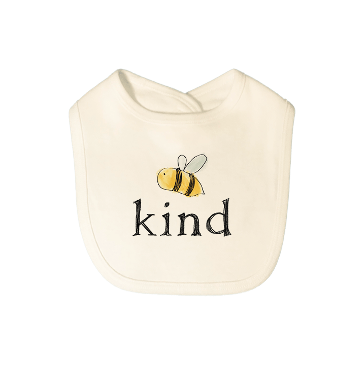 graphic bib | bumble bee kind - Aaria Tees Aaria Tees