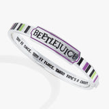 BEETLEJUICE™ 'Say It Once. Say It Twice. Third Time's A Charm' Bangle - Aaria Tees Aaria Tees