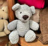 Wool Knit Buddy  | Zee the Blue Bear - Aaria Tees Aaria Tees