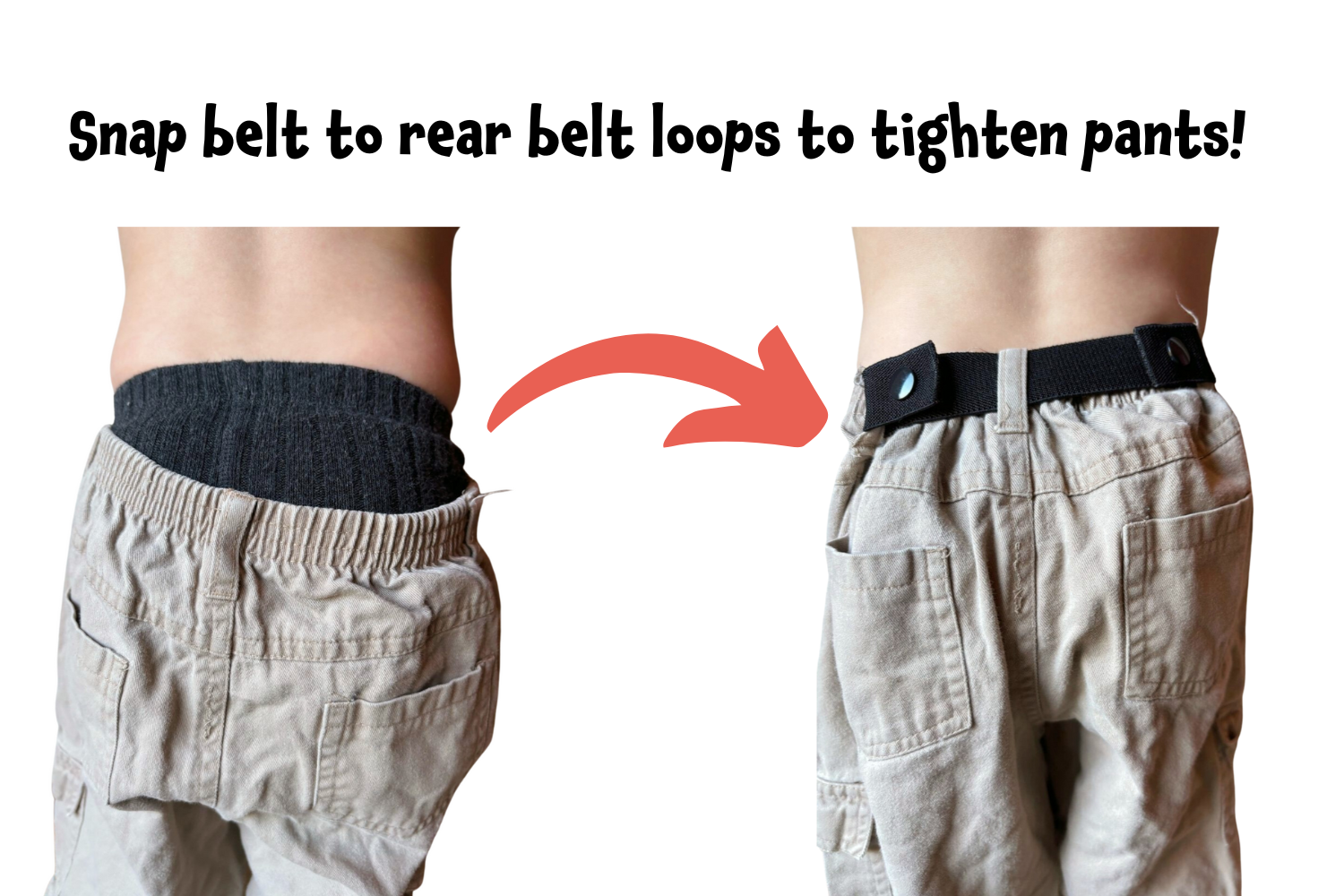 Elastic Toddler Belt (to tighten loose pants) - Aaria Tees Aaria Tees