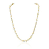 Bezel Tennis Necklace Aaria Tees