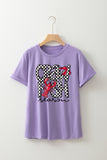 Wisteria Craw Fish Season Graphic Short Sleeve Top Aaria Tees