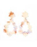 Bianca Statement Earrings - Lavender Honey - Aaria Tees Aaria Tees