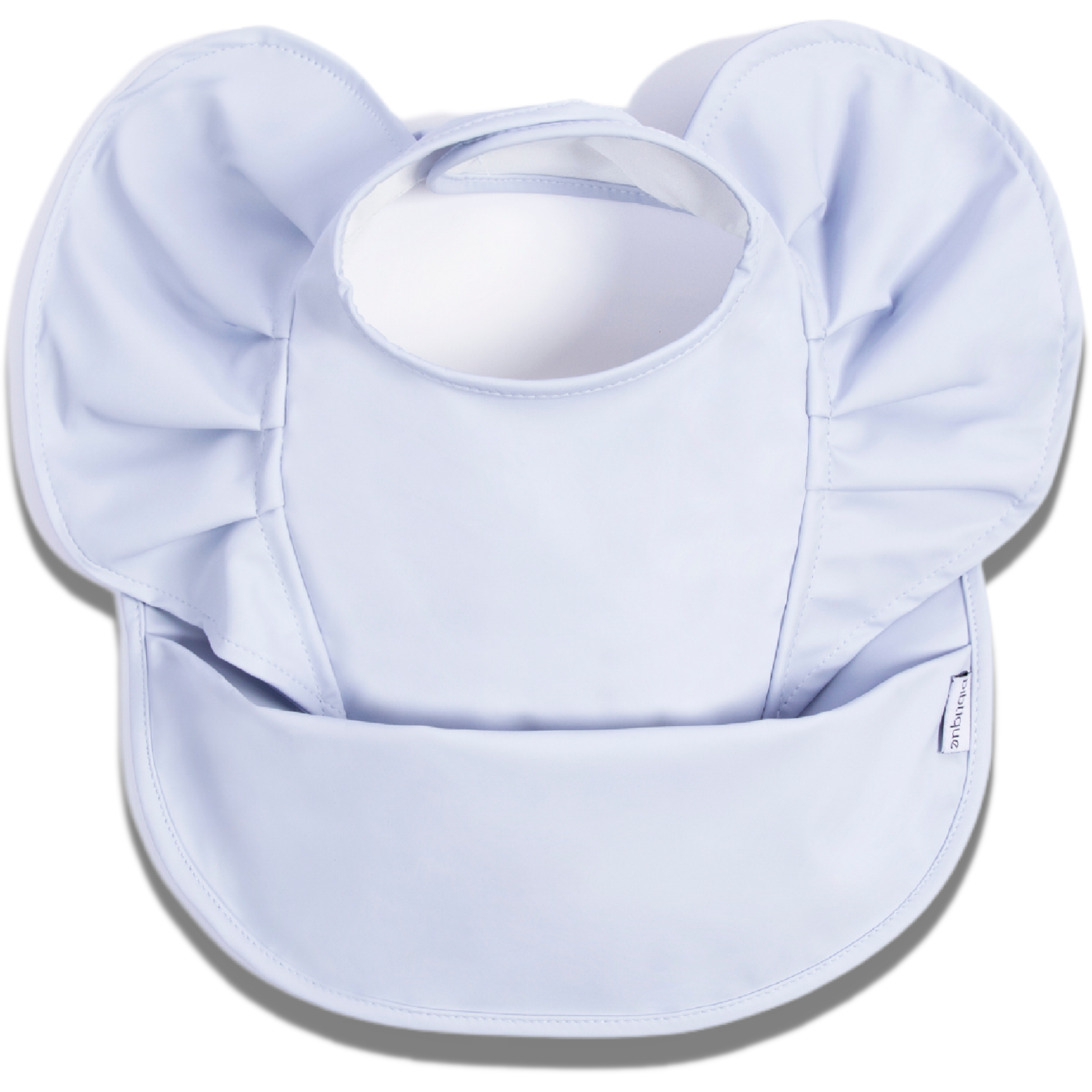 Sky Ruffle Angel Bib - Aaria Tees Aaria Tees
