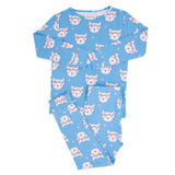 Pretty Pink Cat Big Kid Pajama Aaria Tees