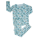 Surfing Beach Big Kid Pajama Aaria Tees