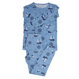 Pirate Ships Big Kid Pajama Aaria Tees