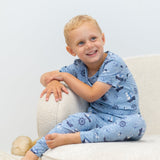 Pirate Ships Big Kid Pajama S/S Aaria Tees
