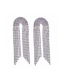 Blair Statement Earrings - Lavender - Aaria Tees Aaria Tees