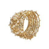 Blake Pearl Wrap Bracelet Aaria Tees