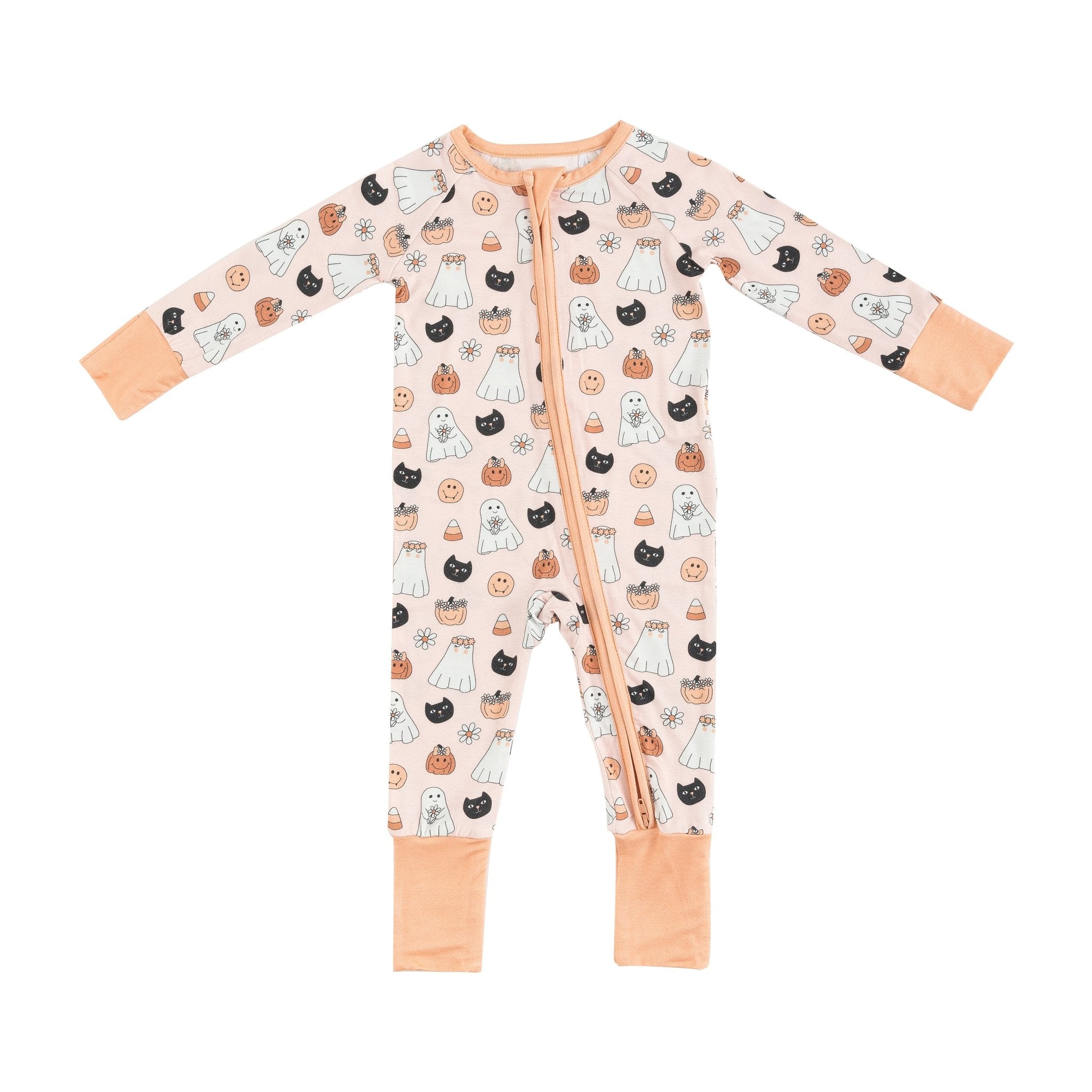 Blossom & Boo (Convertible Zip Footies) - Aaria Tees Aaria Tees
