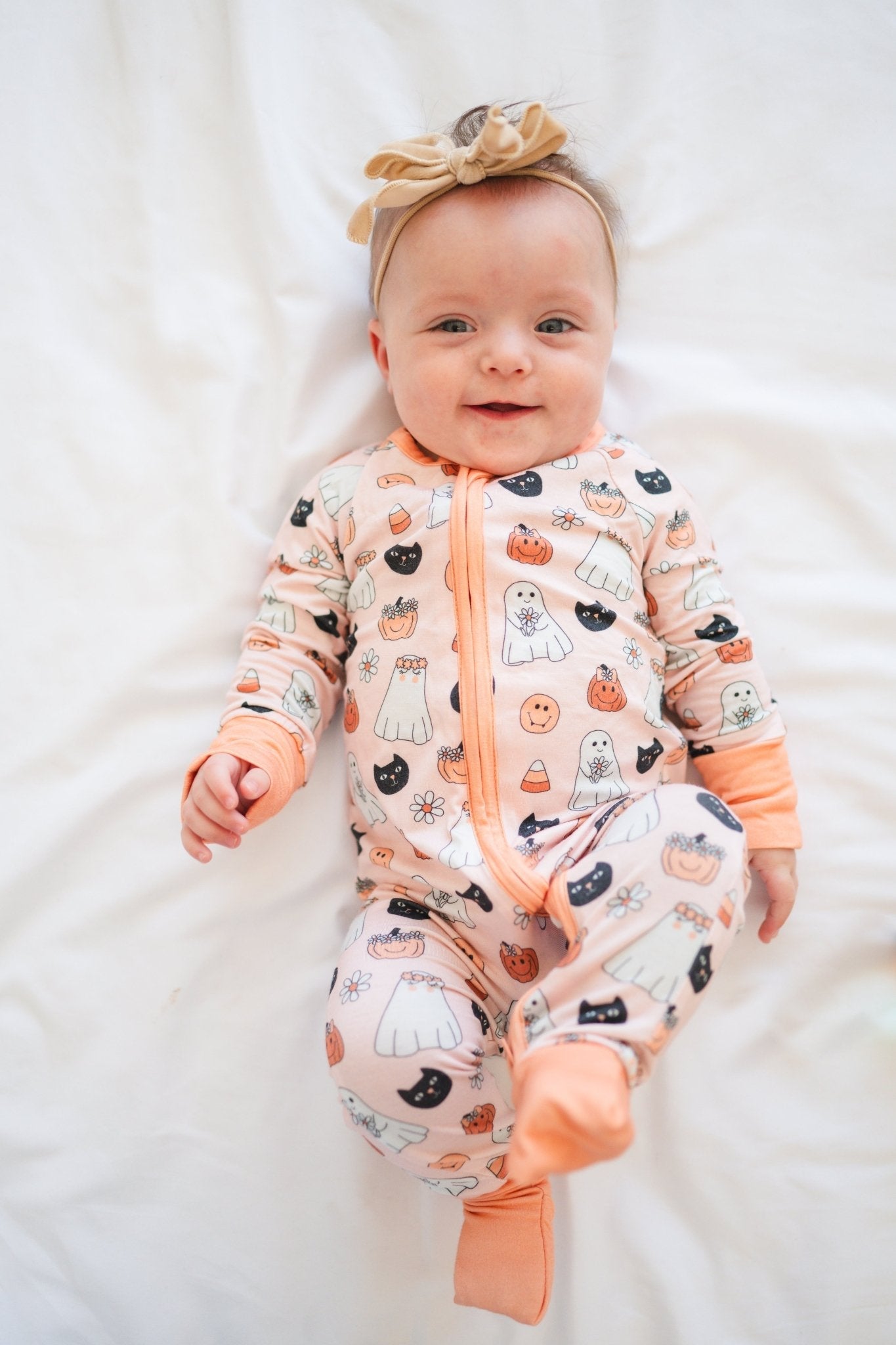 Blossom & Boo (Convertible Zip Footies) - Aaria Tees Aaria Tees