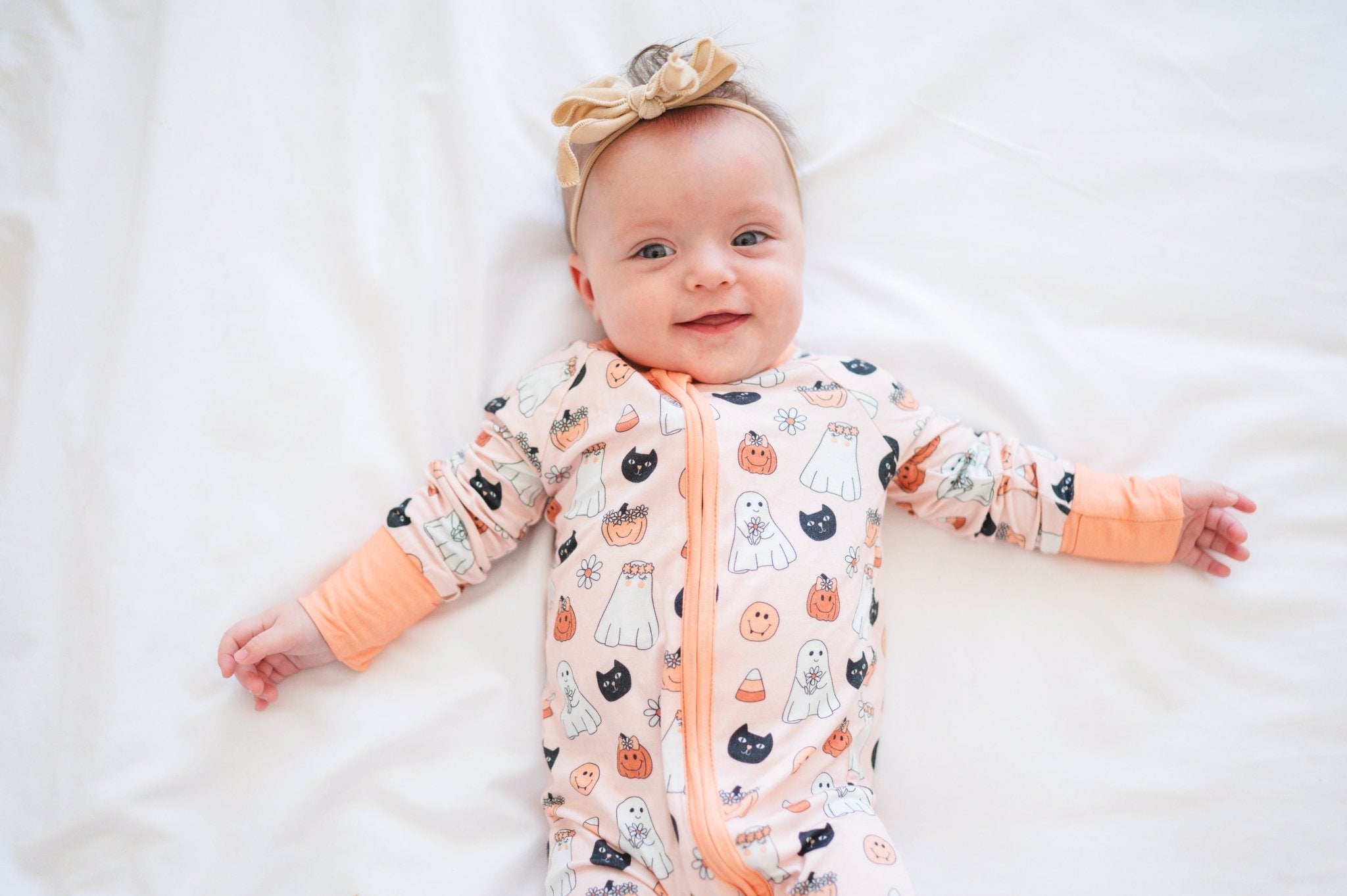 Blossom & Boo (Convertible Zip Footies) - Aaria Tees Aaria Tees