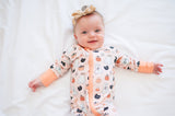 Blossom & Boo (Convertible Zip Footies) - Aaria Tees Aaria Tees