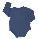 Blue Titan Long Sleeve Bodysuit Aaria Tees