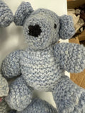 Wool Knit Buddy  | Zee the Blue Bear - Aaria Tees Aaria Tees