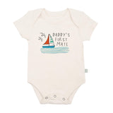 graphic bodysuit | daddy's first mate - Aaria Tees Aaria Tees
