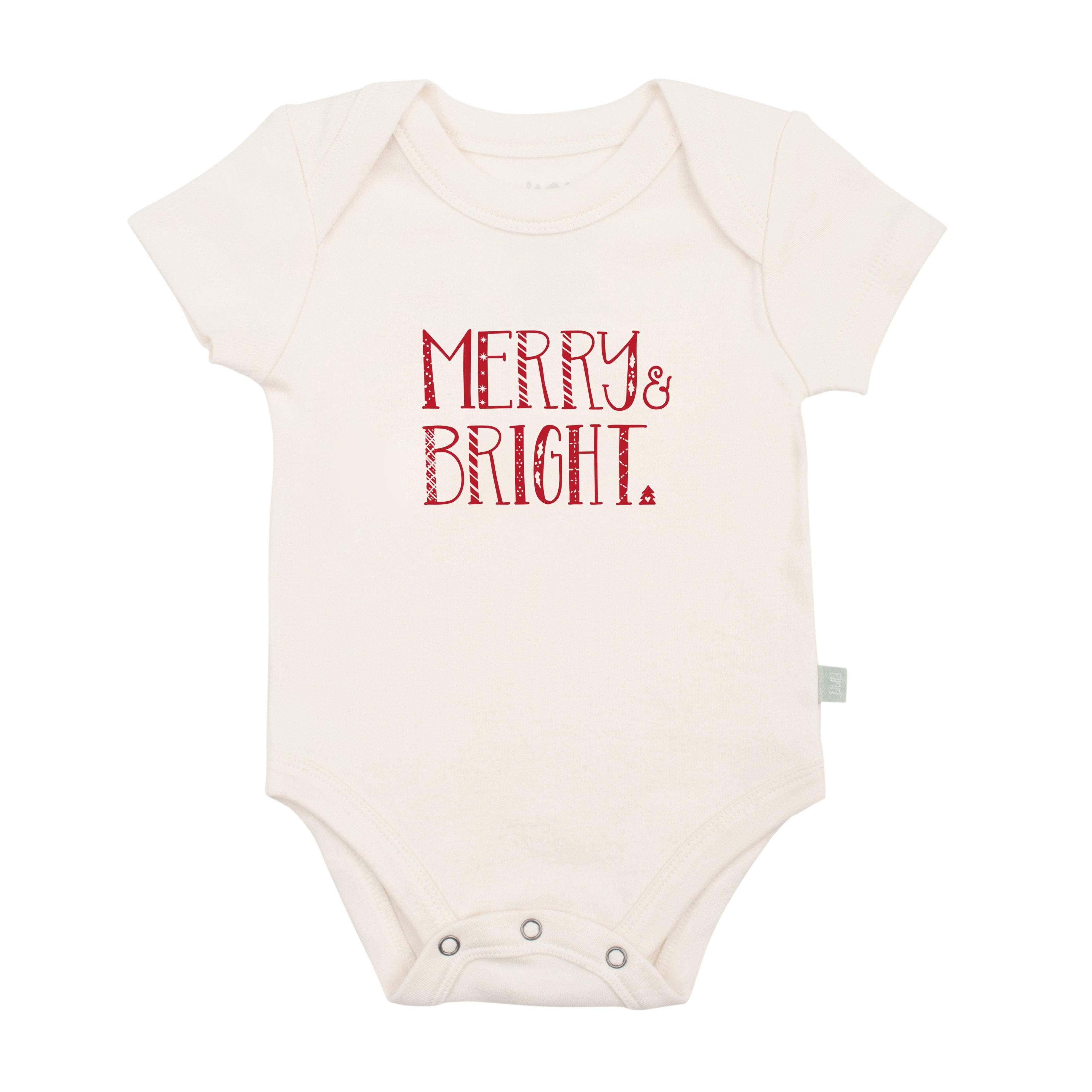 graphic bodysuit | merry & bright - Aaria Tees Aaria Tees