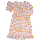 Retro Vintage Flowers Boho Dress Aaria Tees