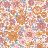 Retro Vintage Flowers Boho Dress Aaria Tees