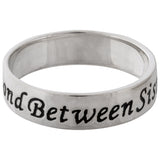 Bond Between Sisters Sterling Ring - Aaria Tees Aaria Tees
