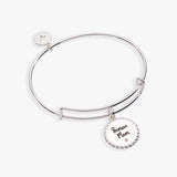 Bonus Mom 'Family Isn't Only Blessed By Name' Charm Bangle - Aaria Tees Aaria Tees