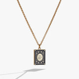'A Reader Lives A Thousand Lives' Book Club Locket Pendant - Aaria Tees Aaria Tees