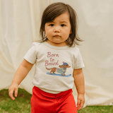 graphic tee | born to board - Aaria Tees Aaria Tees