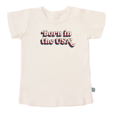graphic tee | born in the usa - Aaria Tees Aaria Tees