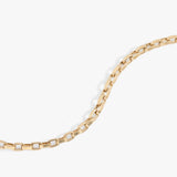 Everyday Box Link Chain Bracelet - Aaria Tees Aaria Tees
