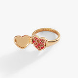 Box of Chocolate Locket Ring - Aaria Tees Aaria Tees