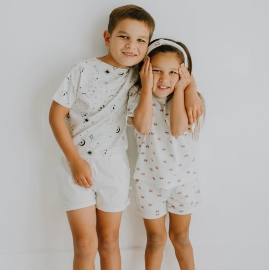 Boxy Toddler Tee | crab - Aaria Tees Aaria Tees