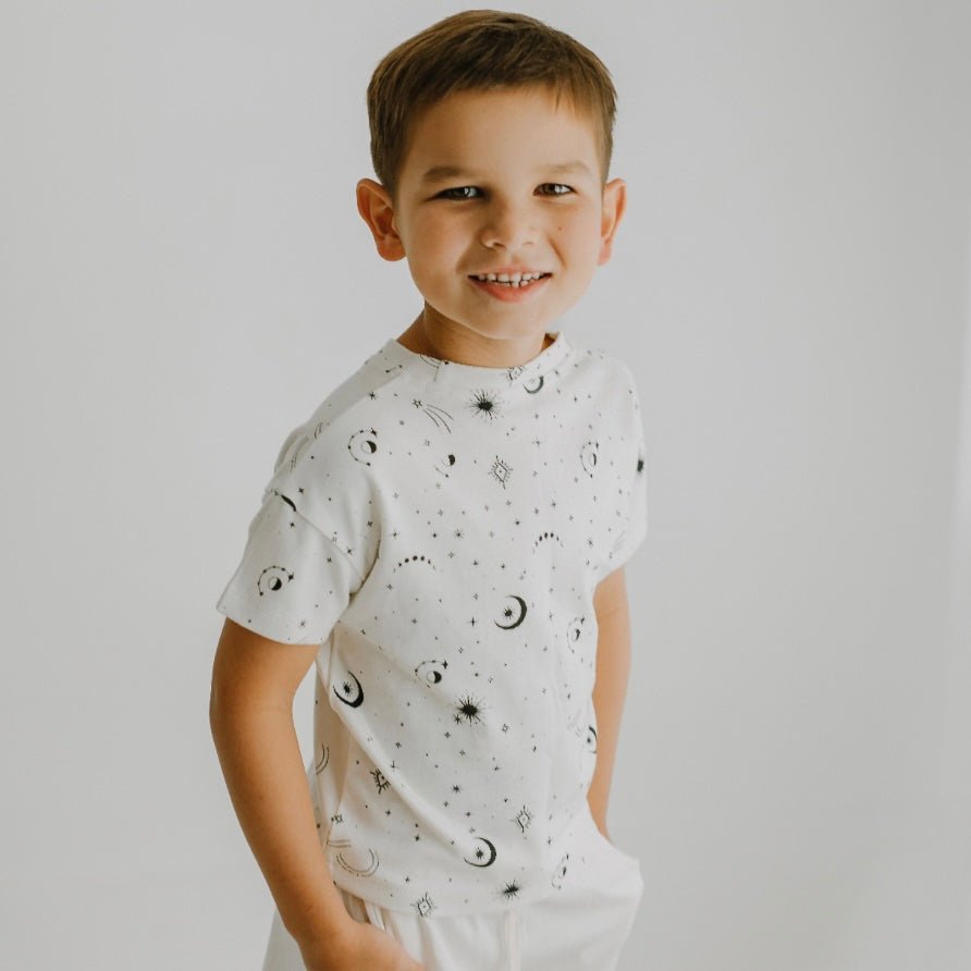 Boxy Toddler Tee | celestial - Aaria Tees Aaria Tees