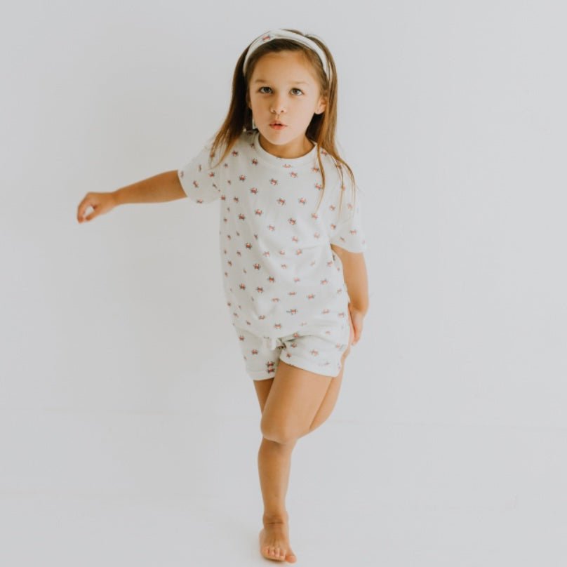 Boxy Toddler Tee | crab - Aaria Tees Aaria Tees