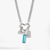 Boy Mom Interchangeable Charm Necklace - Aaria Tees Aaria Tees