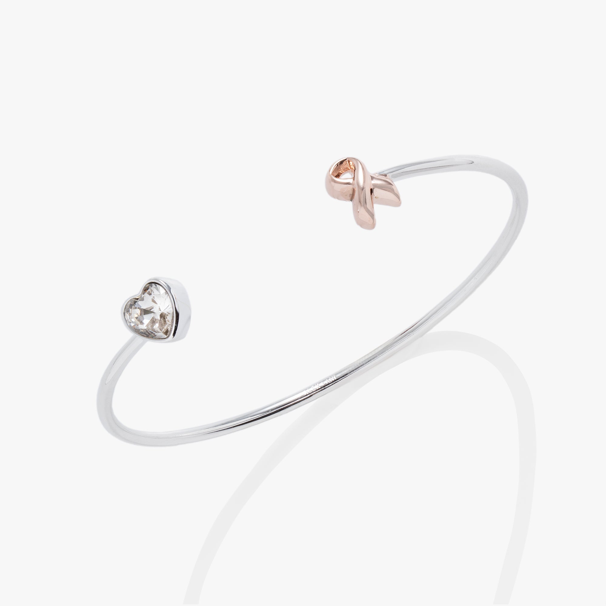 Breast Cancer Awareness Pink Ribbon Flex Cuff - Aaria Tees Aaria Tees