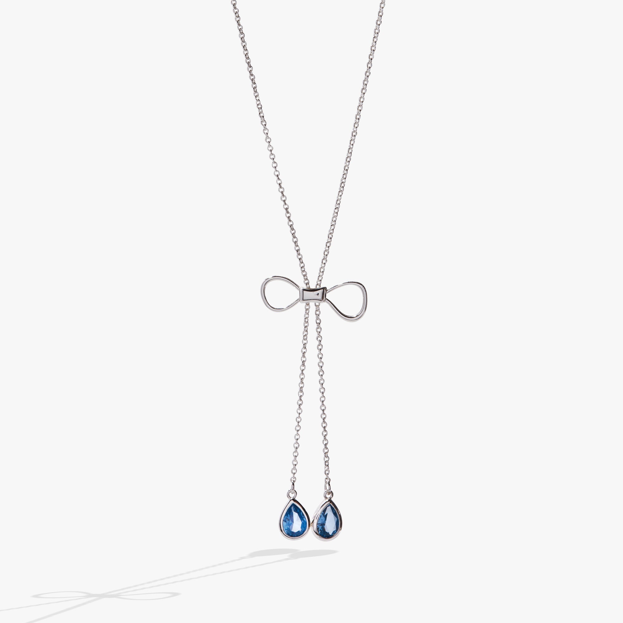 Bow Adjustable Slider Necklace - Aaria Tees Aaria Tees