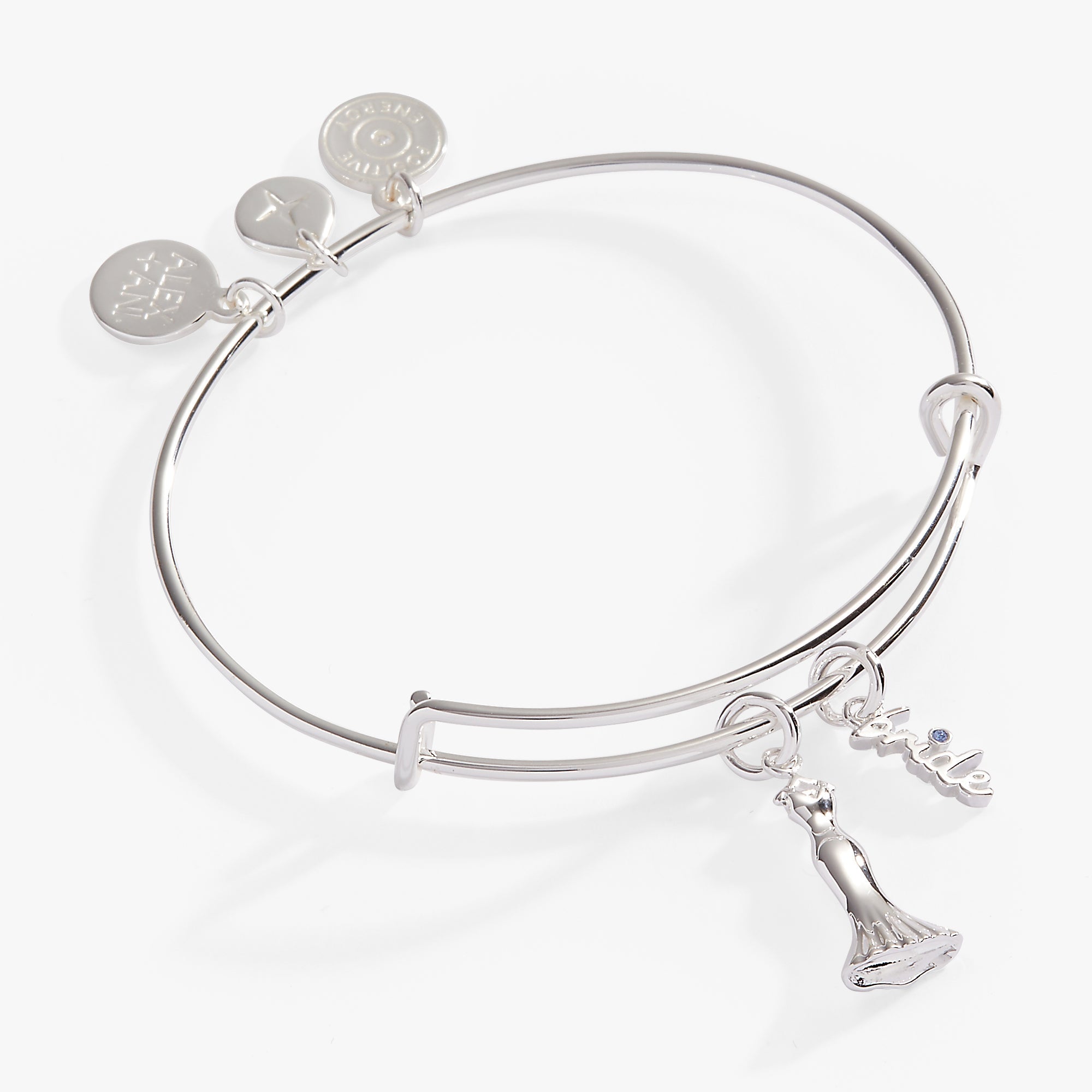 Bridal Gown Duo Charm Bangle - Aaria Tees Aaria Tees