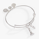 Bridal Gown Duo Charm Bangle - Aaria Tees Aaria Tees